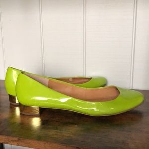J Crew Janey block heel kitten heel ballet flats 9